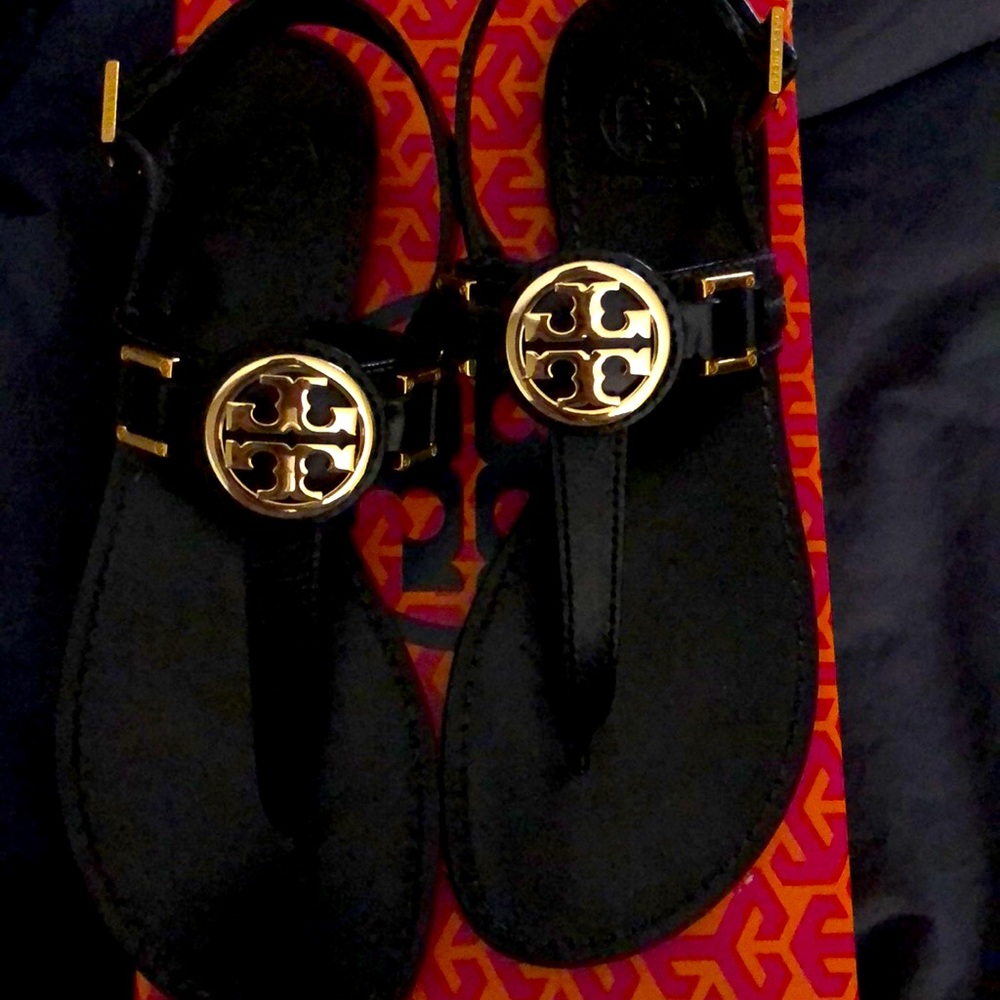 Tory Burch Cassia-Afrikan Vegan Leather Sandal